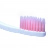 Dental Care Fluorine Toothbrush - Зубная щетка cо сверхтонкой двойной щетиной (средней жесткости и мягкой) и прозрачной прямой ручкой “Фтор” - 141654-1