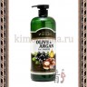 3W Clinic Olive & Argan 2 in 1 Shampoo Шампунь для поврежденных волос с оливковым и аргановым маслами - 3W Clinic Olive & Argan 2 in 1 Shampoo Шампунь для поврежденных волос с оливковым и аргановым маслами