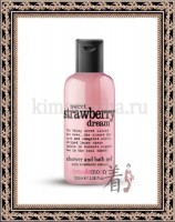 Treaclemoon Sweet Strawberry dream bath & shower gel - Гель для душа Спелая клубника TMMINI003, 100 мл