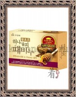 MUKUNGHWA MKH Honey Body Soap - Отшелушивающее и увлажняющее мыло для тела с медом и скорлупой каштанов, 100 гр
