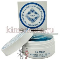 La Miso Marine Collagen Hydrogel Eye Patch - Гидрогелевые патчи с морским коллагеном для кожи вокруг глаз, 90 гр, 60 шт/упак