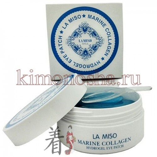 La Miso Marine Collagen Hydrogel Eye Patch Гидрогелевые патчи с морским коллагеном для кожи вокруг глаз Благодаря высокому содержанию активных компонентов, гидрогелевые маски с морским коллагеномэффективно борются с возрастными изменениями, такими как морщины, потеря упругости, пигментные пятна.
Морской коллаген в составе маски для кожи вокруг глаз обладает низким молекулярным весом и содержит большое количество аминокислот: пролин, глицин, лизин. Растительные экстракты и масла в составе средства интенсивно увлажняют и питают кожу.