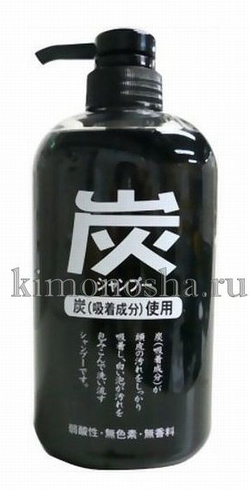 JUNLOVE Charcoal Shampoo Шампунь для волос с древесным углём Мягко моет волосы, эффективно очищает кожу головы от излишков кожного жира и загрязнений. Препятствует ослаблению и выпадению волос.