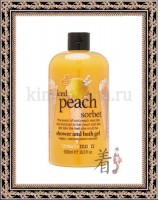 Treaclemoon Iced Peach Sorbet  bath & shower gel - Гель для душа Персиковый сорбет TMLTD001 IPS, 500 мл