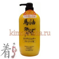 JUNLOVE Horse Oil Conditioner - Кондиционер для повреждённых в результате окрашивания и химической завивки волос, 1000 мл