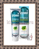 KeraSys Aekyung Dental Clinic 2080 K HERBAL MILD - Зубная паста с экстрактом гинкго антибактериальная со вкусом Мяты и целебных трав, 120 гр