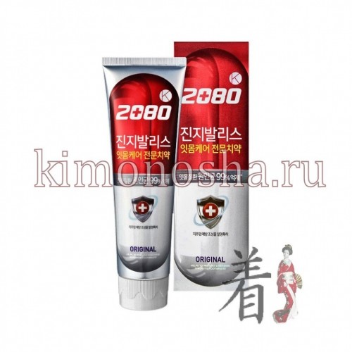 KeraSys Aekyung Dental Clinic 2080 K Original - Зубная паста с экстрактом гинкго антибактериальная с ароматом Мяты одержит мощный антибактериальный экстракт Гинкго Билоба, который подавляет развитие бактерии P. gingivalis. Бактерия P. gingivalis является основным возбудителем пародонтальной инфекции, а в запущенном случае становится причиной потери зубов. По результатам лабораторных исследований зубная паста 2080 Кей уже после первого применения снижает количество бактерий P. gingivalis на 99%