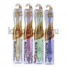 Dental Care Nano Gold Toothbrush - Зубная щетка c наночастицами золота, сверхтонкой двойной щетиной (мягкой и супермягкой) и компактной головкой - 140534