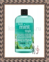 Treaclemoon Fresh Mint Tingle bath & shower gel - Гель для душа Свежая мята TMMT001, 500 мл