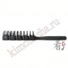 VESS SKELTON BRUSH Профессиональная расческа для укладки волос (с антибактериальным эффектом), цвет ручки серый - 101359-2