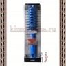 VESS SKELTON BRUSH Профессиональная расческа для укладки волос (с антибактериальным эффектом), цвет ручки синий - 101328R