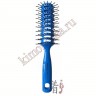 VESS SKELTON BRUSH Профессиональная расческа для укладки волос (с антибактериальным эффектом), цвет ручки синий - 101328-1