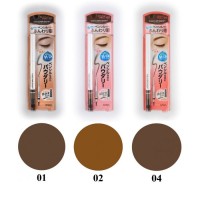 SANA NEWBORN POWDERY PENCIL BROW EX - Мягкий пудровый карандаш для бровей с щеточкой