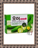 MUKUNGHWA MKH Moisture Cocumber Soap - Увлажняющее косметическое мыло с экстрактом огурца, 100 гр