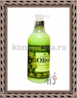 LUNARIS Body Wash Olive - Гель для душа с оливковым маслом, 750 мл