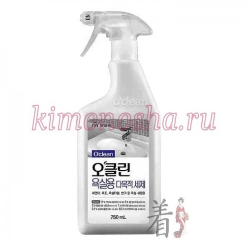 MUKUNGHWA MKH O&#039;clean Multi-Purpose Cleaner Toilet Натуральное экологически безопасное многоцелевое чистящее средство для ванной комнаты BIO! Натуральное средство применяется для чистка раковин, ванн, кафеля, сантехники, резиновых ковриков и др. поверхностей в ванной комнате. Безопасно для любых материалов.
