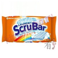 NISSAN FaFa Laundry ScruBar - Хозяйственное мыло для стирки одежды, воротничков, носков, 150 гр