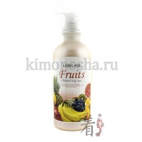 LEBELAGE Fruits Natural Body Care - Расслабляющий гель для душа Фрукты, 750 мл