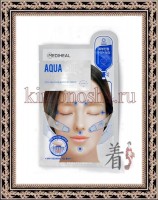 MEDIHEAL Aqua Chip Circle Point Mask - Маска для лица успокаивающая с массажным эффектом, 25 мл x 1 шт