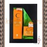 MEISHOKU Vitamin C - Подарочный набор "КОМФОРТ И СВЕЖЕСТЬ С ВИТАМИНОМ С": Антиоксидантный лосьон 150 мл + Антиоксидантный смягчающий крем 45 гр - 816010R