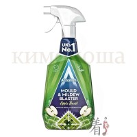 ASTONISH Mould & Mildew Blaster Apple Burst - Спрей для удаления грибка и плесени Яблочный взрыв, 750 мл