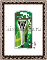 FEATHER F-System FII Neo - Мужской бритвенный станок с двойным лезвием (+ 1 кассета)