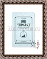 KOCOSTAR FOOT PEELING PACK - Педикюрная маска "Гладкие пяточки" (носочки), 40 мл