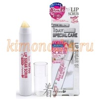 K-PALETTE LIP SUGAR SCRUB MOIST - Увлажняющий сахарный скраб для губ (с ароматом персика)