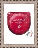 KOCOSTAR Kocostar Tropical Eye Patch (Pitaya) Single - Гидрогелевые патчи для глаз Тропические фрукты (Питахайя), 3 гр (2 шт/1 пара)