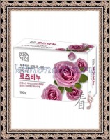 MUKUNGHWA MKH Rose Beauty Soap - Мыло туалетное успакаивающее и увлажняющее с экстрактом дамасской розы, 100 гр