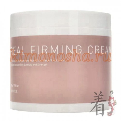 EUNYUL Real Firming Cream Интенсивный укрепляющий крем Крем с высоким содержанием гидролизованного коллагена сохраняет кожу упругой, плотной и сияющей, помогает ей восстановить способность удерживать влагу. Экстракты алоэ, шалфея, лаванды и розмарина снимают воспаления и выравнивают тон. Жемчуг, масло ши и гиалуроновая кислота увлажняют, повышают эластичность и тургор кожи. Крем подойдет для всех типов кожи.